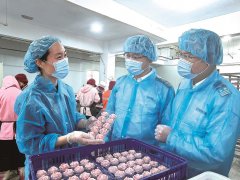 这是泉州关区初次出口粉饰型即